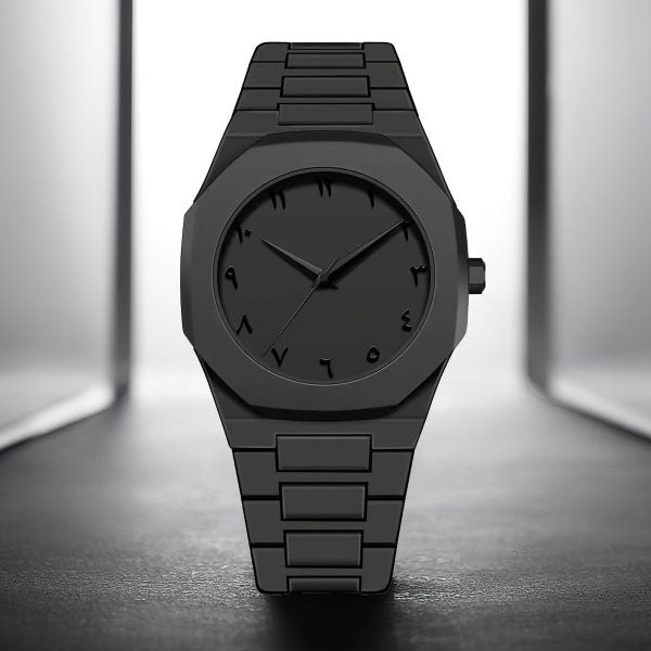 Black Aura Arabic Watch (original).