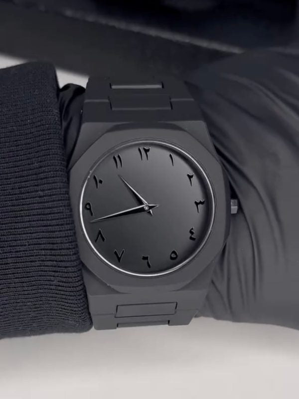 Black Aura Arabic Watch (original).