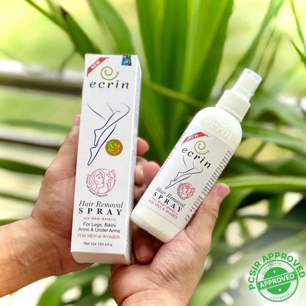 Ecrin Hair Removal Spray – Fast & Gentle Hair Removal for Men & Women