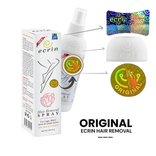 Ecrin Hair Removal Spray – Fast & Gentle Hair Removal for Men & Women